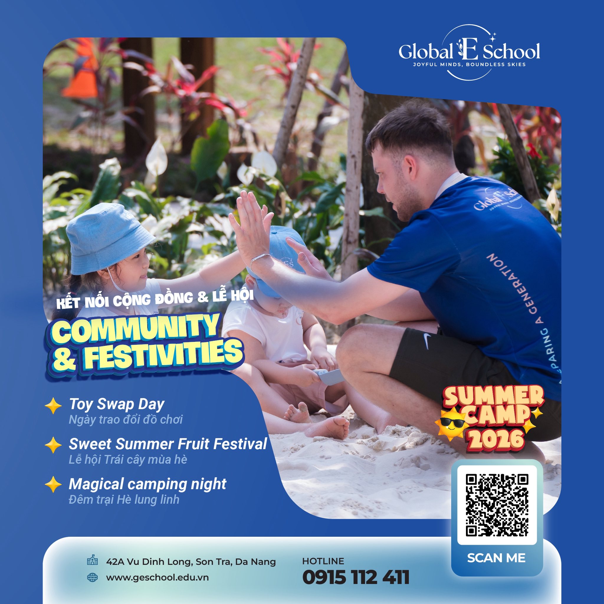 AN ENRICHING SUMMER JOURNEY FOR YOUR CHILD BEGINS HERE — WELCOME TO GES SUMMER CAMP
