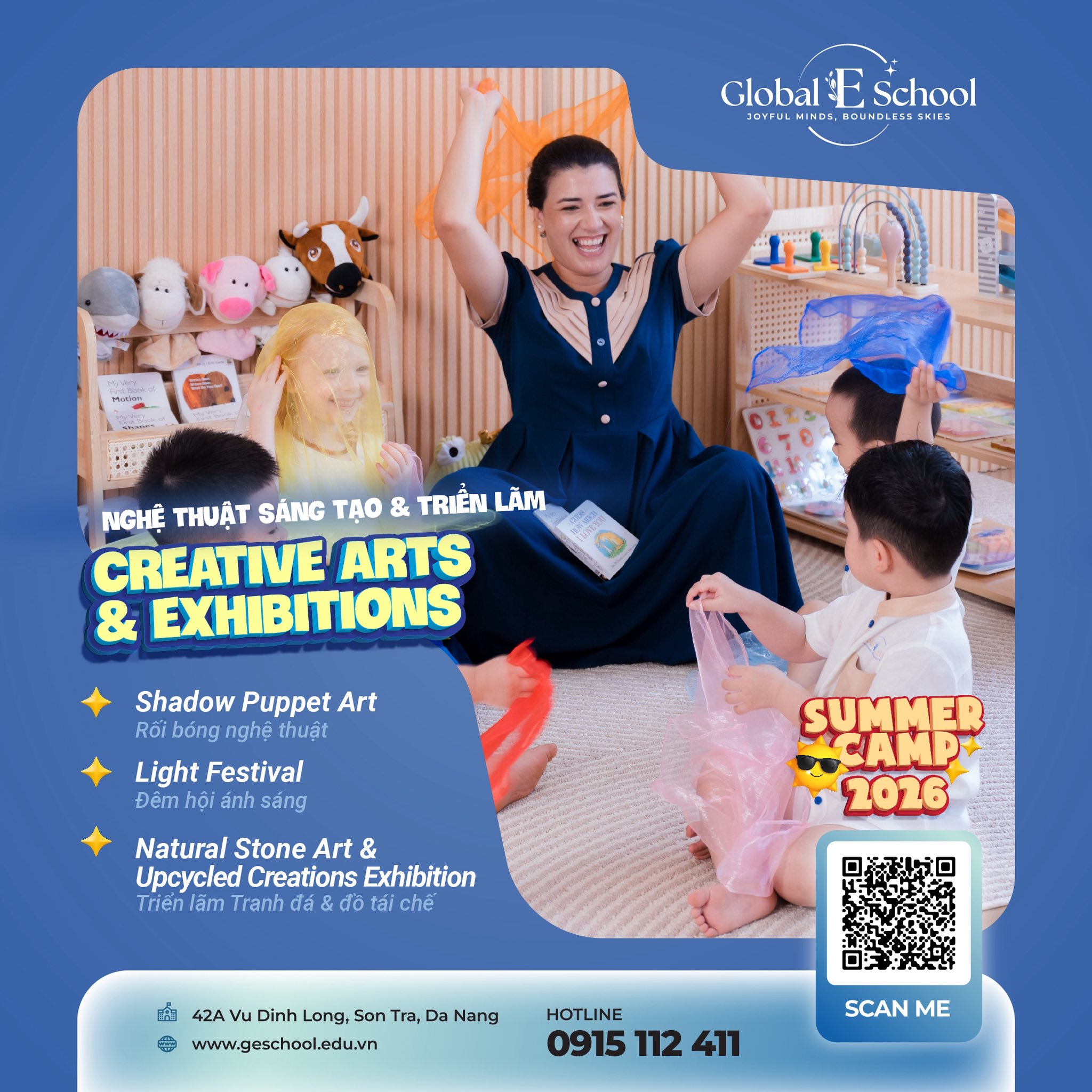 AN ENRICHING SUMMER JOURNEY FOR YOUR CHILD BEGINS HERE — WELCOME TO GES SUMMER CAMP
