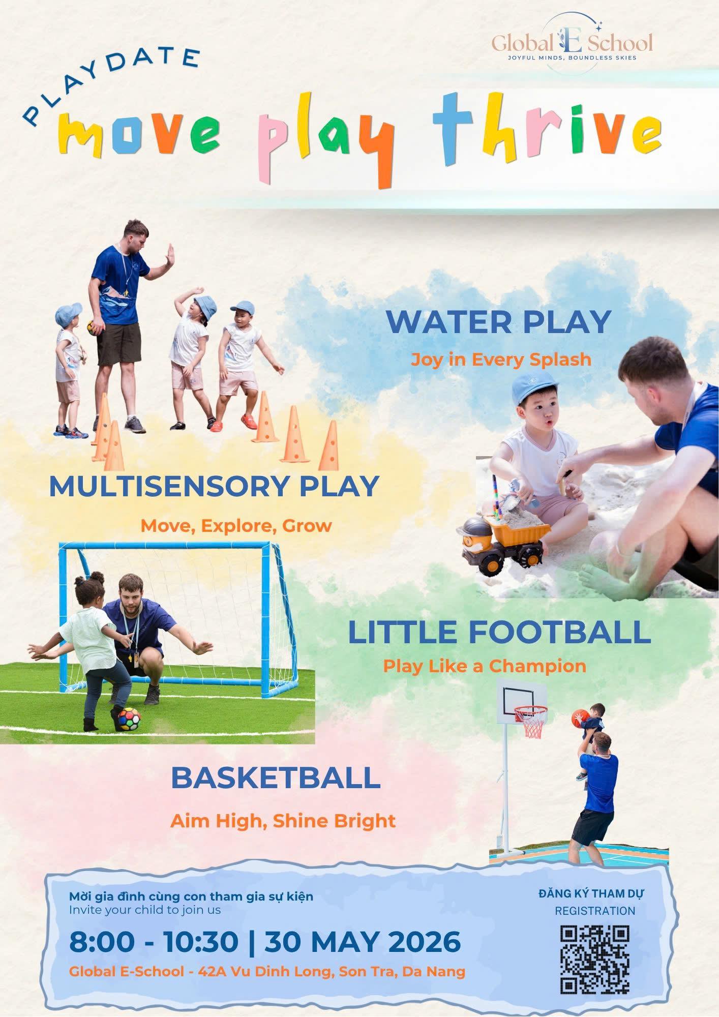 INVITATION: GES PLAYDATE — MOVE, PLAY & THRIVE