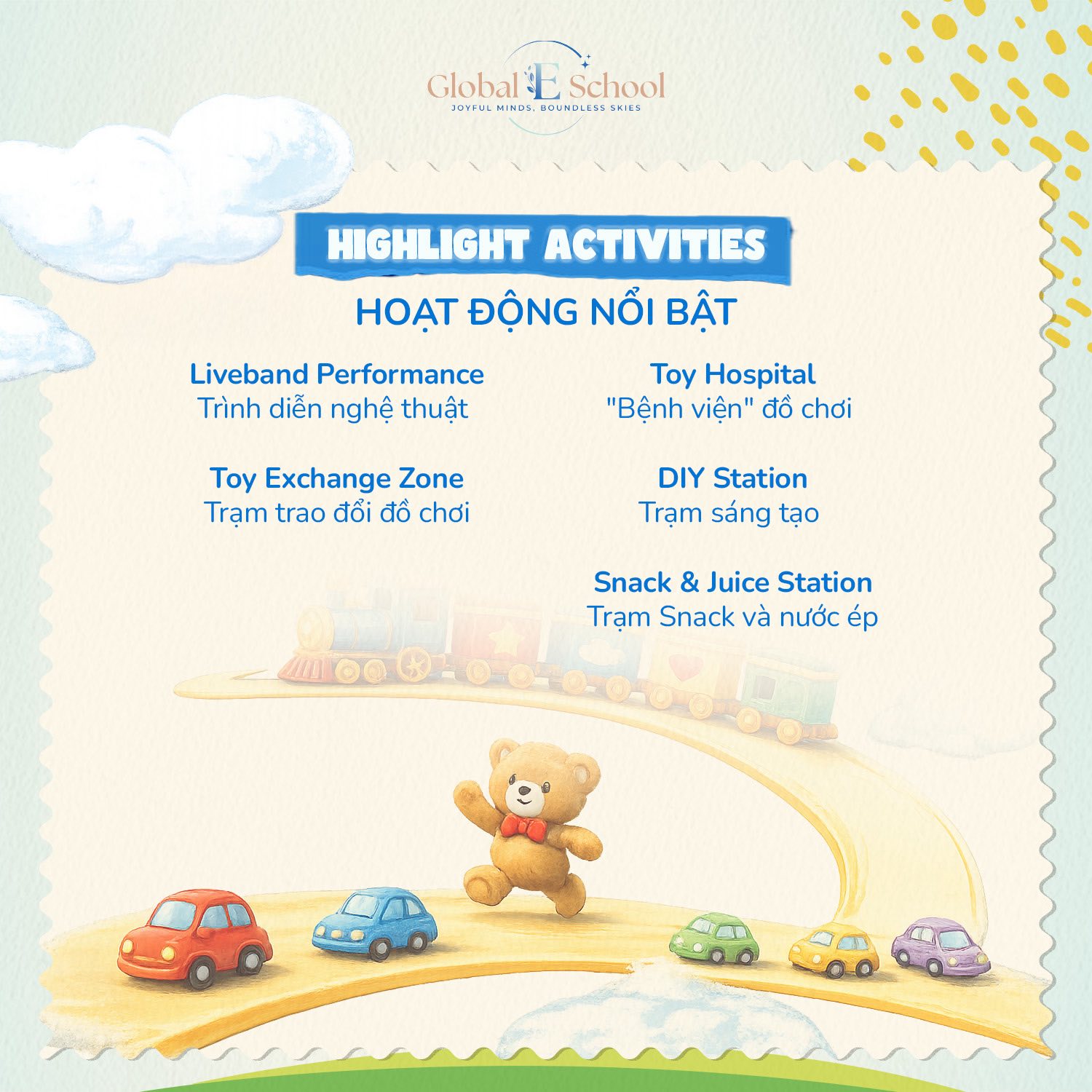 TOY SWAP DAY: NEW TOYS, NEW JOYS