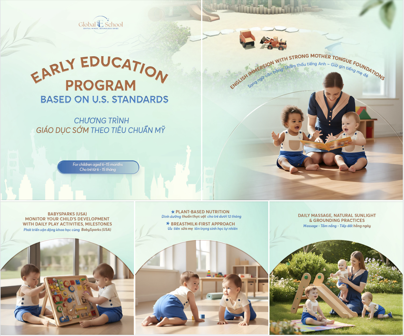 EARLY CHILDHOOD EDUCATION PROGRAM FOR CHILDREN AGED 6-15 MONTHS